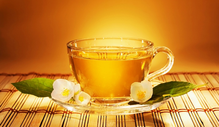 tea-tea-cup-saucer-flower-jasmine-leaves